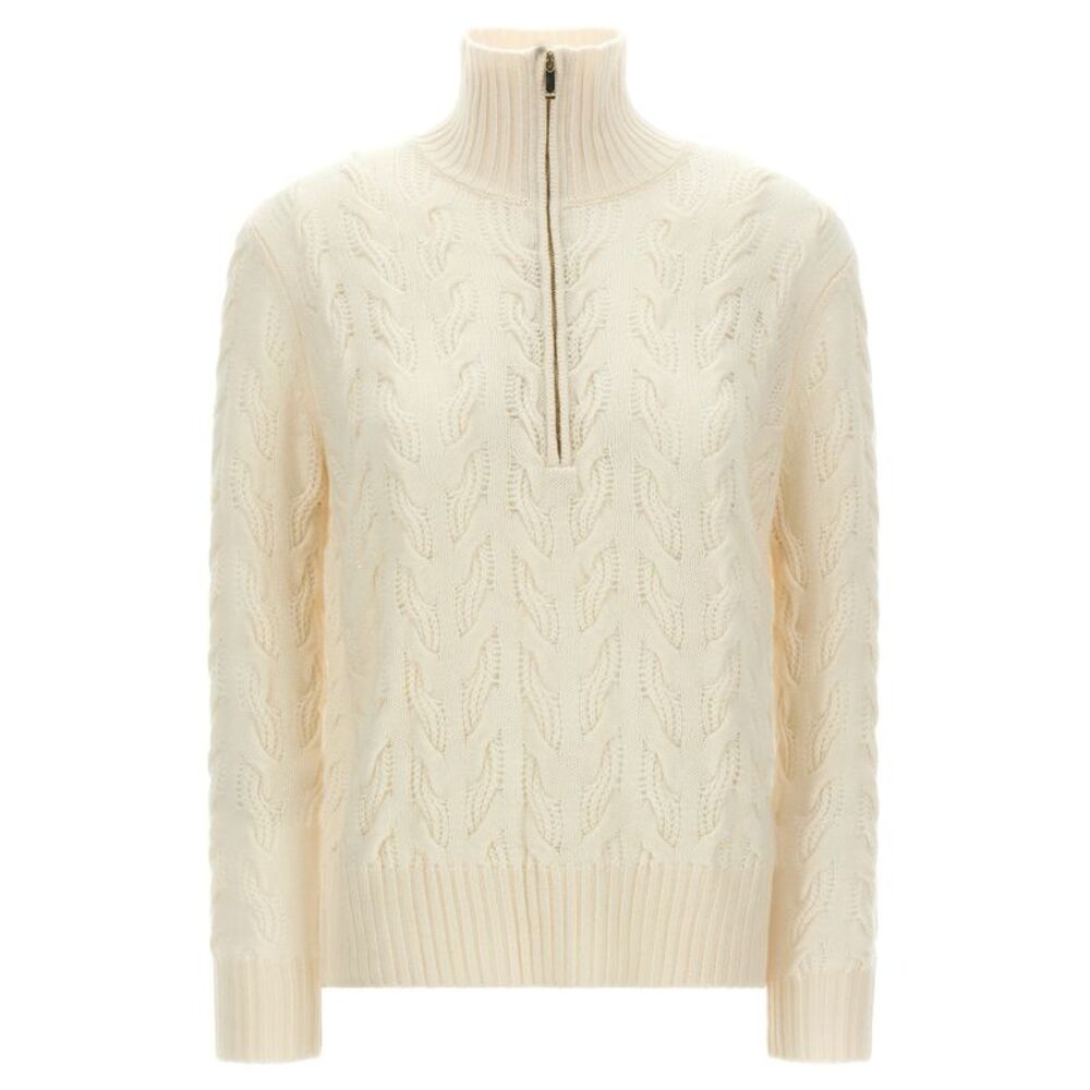 Max Mara White Wool Women's Cardigan